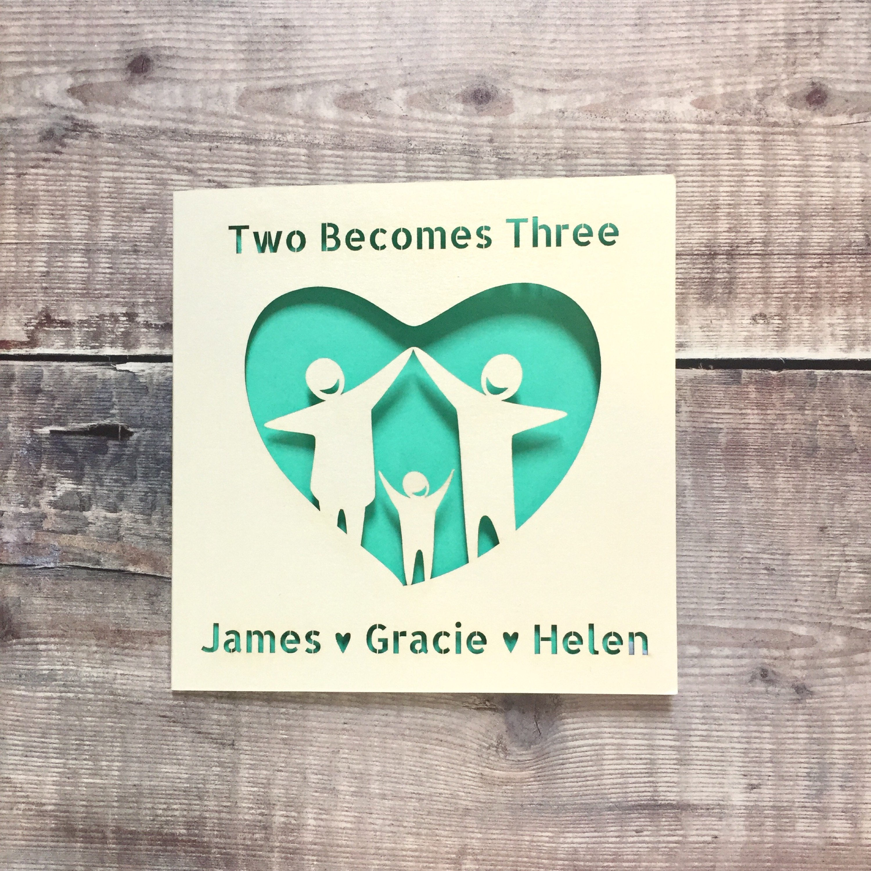personalised-adoption-card-two-becomes-three-new-baby
