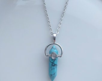 Turquoise Long Necklace