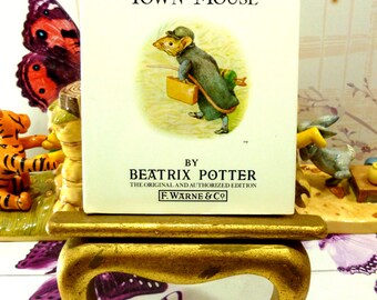 The Tale of Johnny Town Mouse Beatrix Potter Beautiful Illustrations Vintage Hardback Book 1st Edition Thus