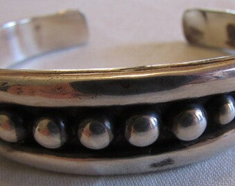 Sterling Silver Cuff Bracelet from Mexico