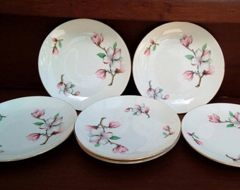 Vintage Homer Laughlin Dogwood Rhythm Bread and Butter Plate, Fine China, Plates