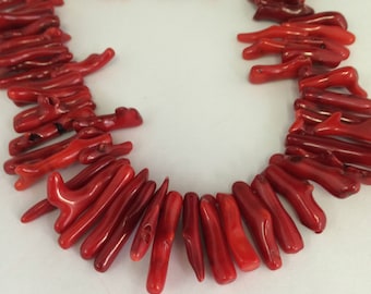 Red Coral Branch Strand
