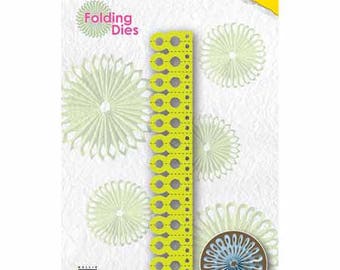 Die folding paper rosette 12 x 2 cm_NFD008