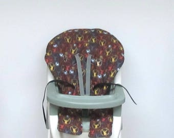 Graco baby accessory high chair cover replacement chair pad, highchair cushion, feeding chair pad, kids ,nursery chair, forest portraits