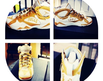 Custom Air Jordan 7s Championships