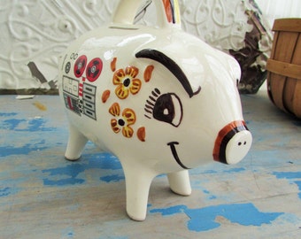 Mexico bank promotional piggy bank