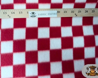 checkered fabric yard