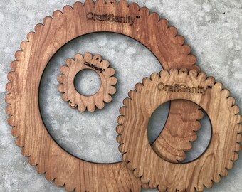 CraftSanity Circular Weaving 3-Loom Set