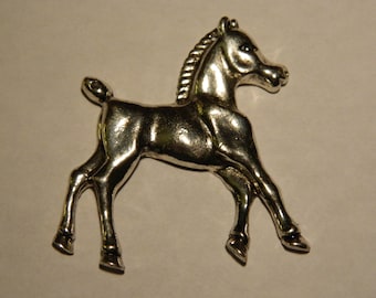 Silver Horse Pendant