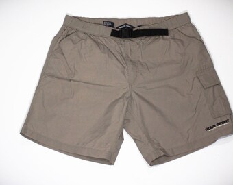 Vintage 90s Polo Sport Ralph Lauren Khaki Cargo Shorts