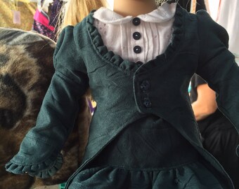 Victorian Rhapsody Outfit for the American Girl or other 18" Doll