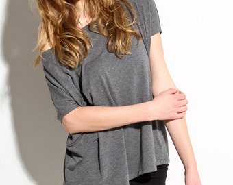 Effortless Loose T Shirt Oversize Delicately Soft Blouse