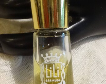 Vintage LiLi Bermuda - Bermuda Jasmine 4ml (approx) Perfume Miniature Collectible Bottle
