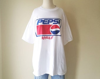 white pepsi t shirt