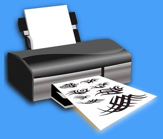 Temporary tattoo printer