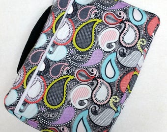 Bible Cover Pastel Paisleys Your Book Measurements Required