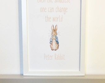 Custom Name Sign Peter Rabbit Nursery Customized Custom