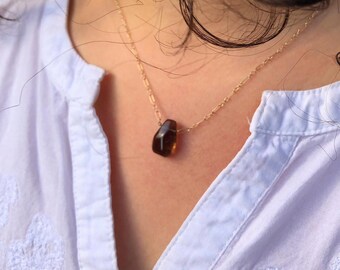 Singe Pendant Smokey Quartz