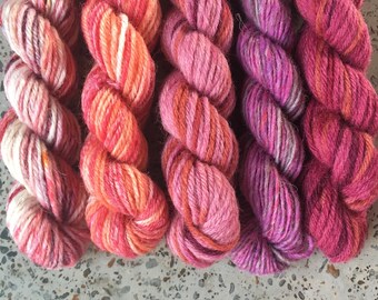 Senior Undersecretary to the Minister - Mini Sock Yarn Skeins - 25 yard skeins - set of 5 for Harry Potter lovers