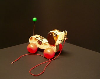 Fisher Price Little Snoopy (1965) Pull-Along Toy