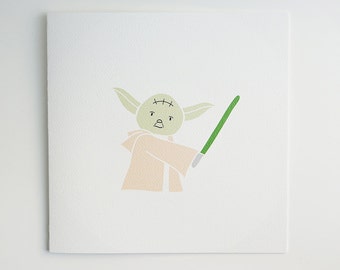 Yoda / Star Wars / Card