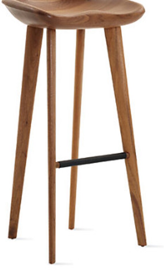 Items similar to 3 Mid Century Modern Style Bar Stools on Etsy