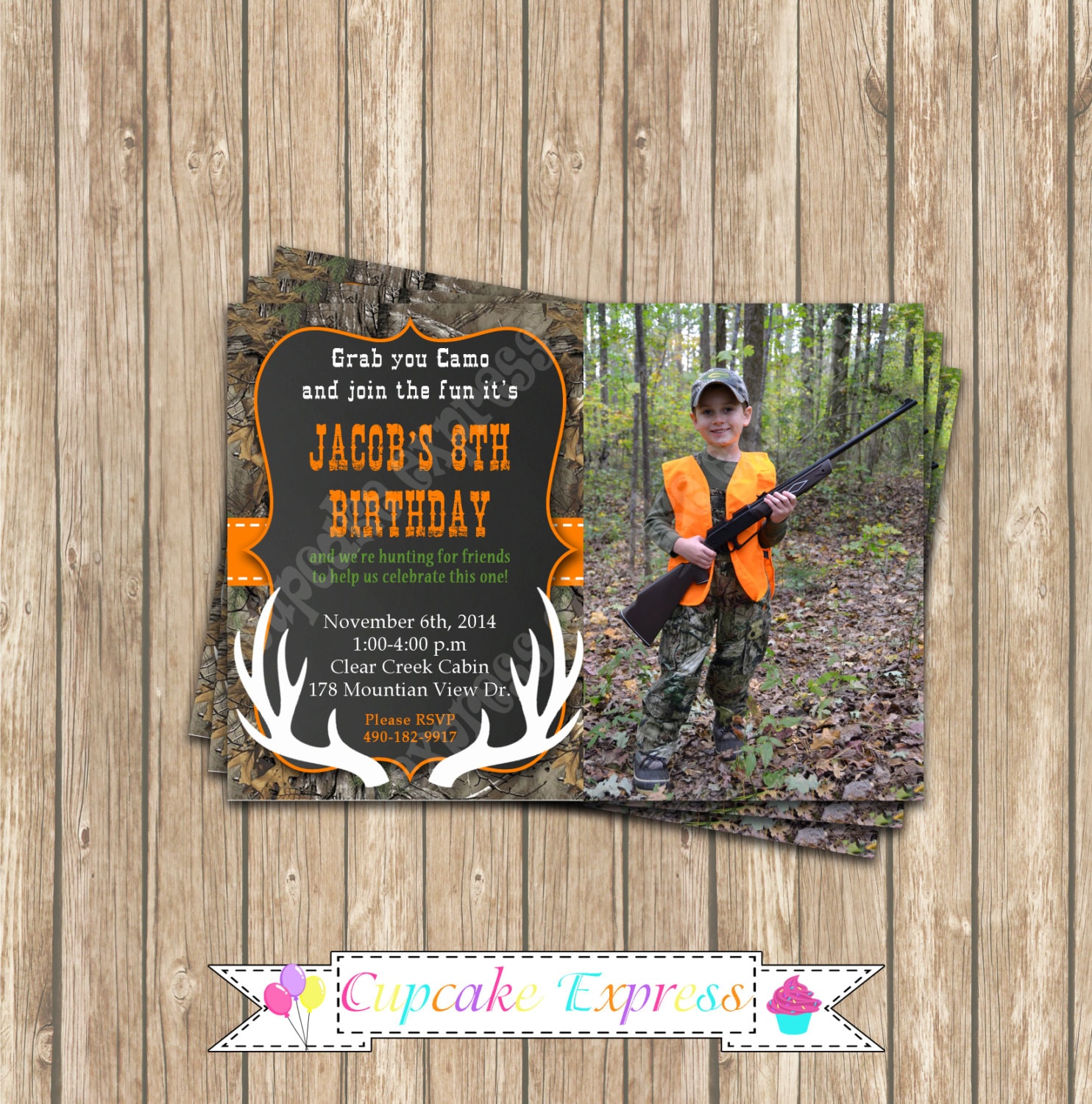 camo-birthday-invitation-camo-invitation-boy-hunting