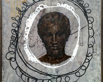 Giclee Art Print of Oil Painting - 'Roman'