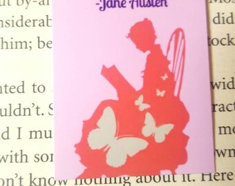 Jane Austen magnetic bookmark