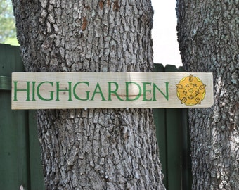Game of Thrones Highgarden House Tyrell Outdoor Yard Sign