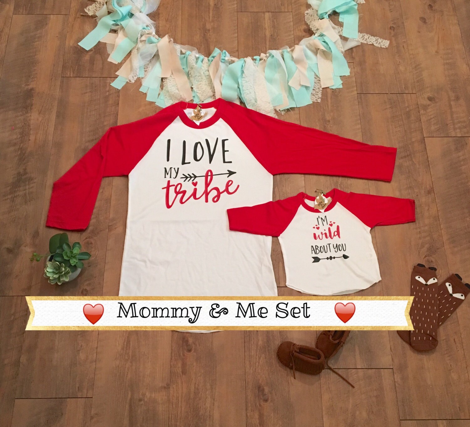 Mommy And Me Outfits Mommy And Me Shirts Valentine Shirt