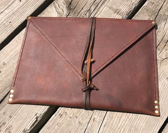 Leather folder | Etsy