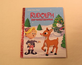 Vintage Rudolph the red nosed reindeer book