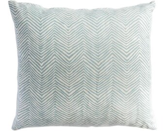 Alan Campbell Petite Zig Zag Pillow Cover 17" x 17"