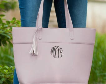 Aubrey Purse in Blush Pink