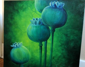 Poppies series#2 Original Oil Painting