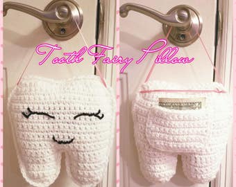 Tooth Fairy Pillow Crochet Pattern-Instant Download