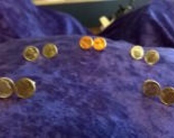 Mini Coin Earrings