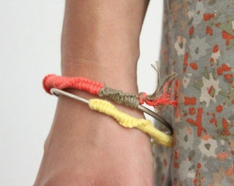 Sterling Silver woven bracelets