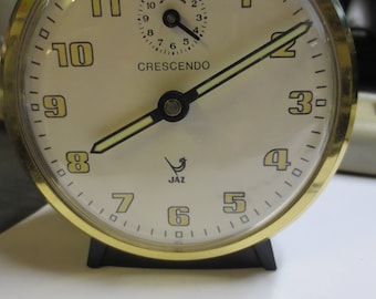Old French JAZ alarm cloc