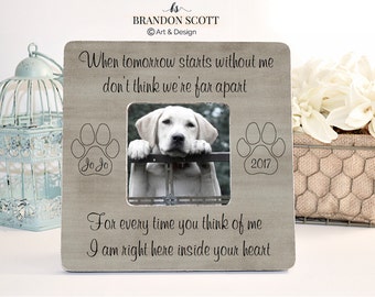 Pet Loss, Pet Memorial, Memorial Frame, Pet Memorial Frame, Cat Loss, Cat Memorial, Pet Sympathy Gift, Dog Loss Frame