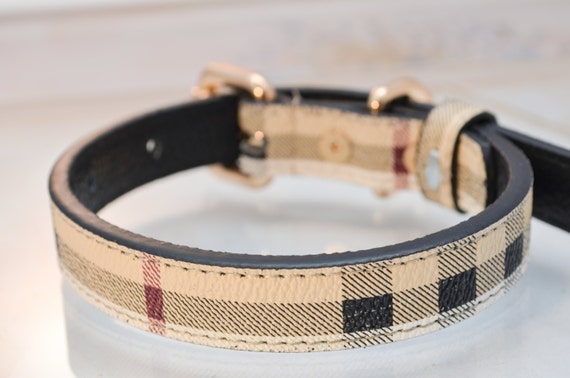 burberry dog collar