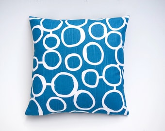 Price reduced from 19.99! Pillow Cover Blue Aqua