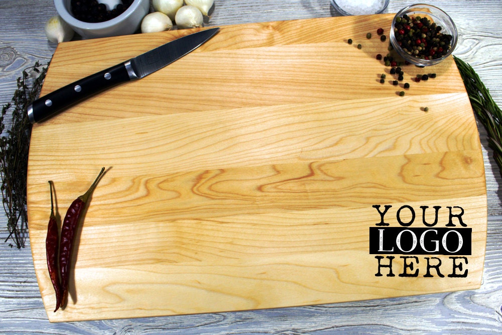 Custom logo cutting boardEngraved cutting board Closing
