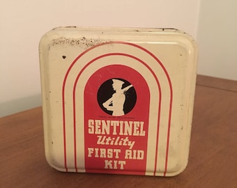 Sentinelle Vintage Tin de premiers soins