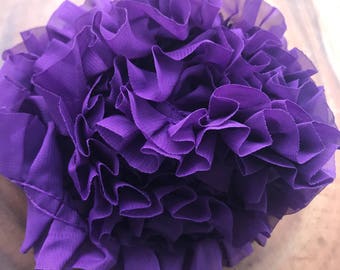 Chiffon Ruffle Trim