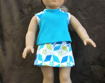 American Girl Doll Skort Set