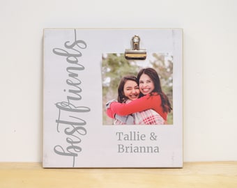 Personalized Best Friend Gift, Best Friends Photo Frame, Custom Picture Frame, Birthday Gift For Best Friend, Best Friend Gift, Friendship