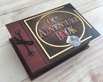 Our adventure book engagement ring box