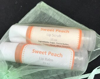 Lip Scrub and Balm Duo
